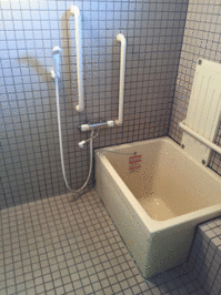 2dkマンション まるごとハウスクリーニングパック 鹿児島市伊敷方面　バスルーム浴室クリーニング完了